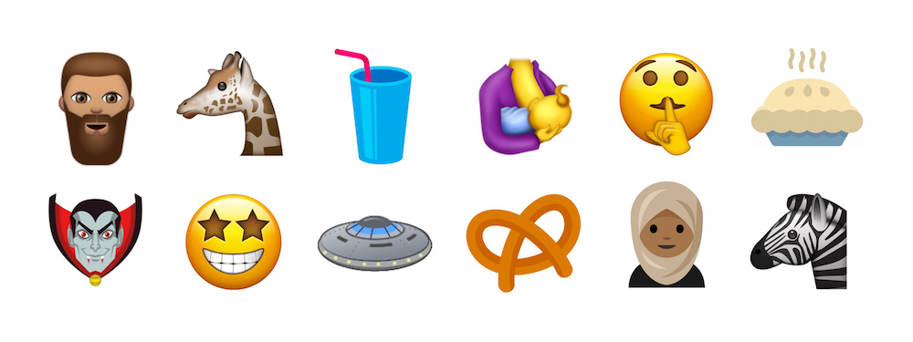 2017 年新 emoji 抢先看,你最想用上哪一个?(附表情包