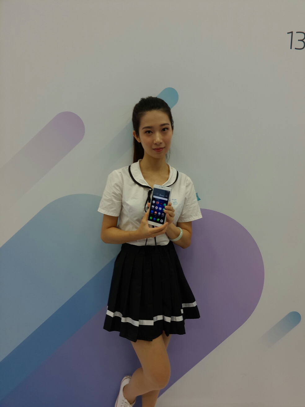 905魅蓝MAX发布会现场妹子篇