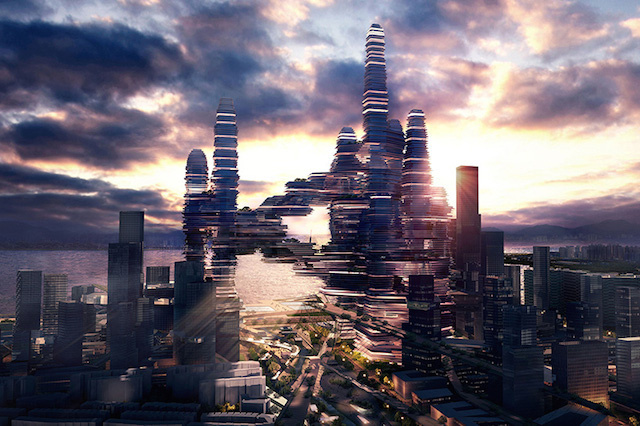 未来城市建筑概念图2