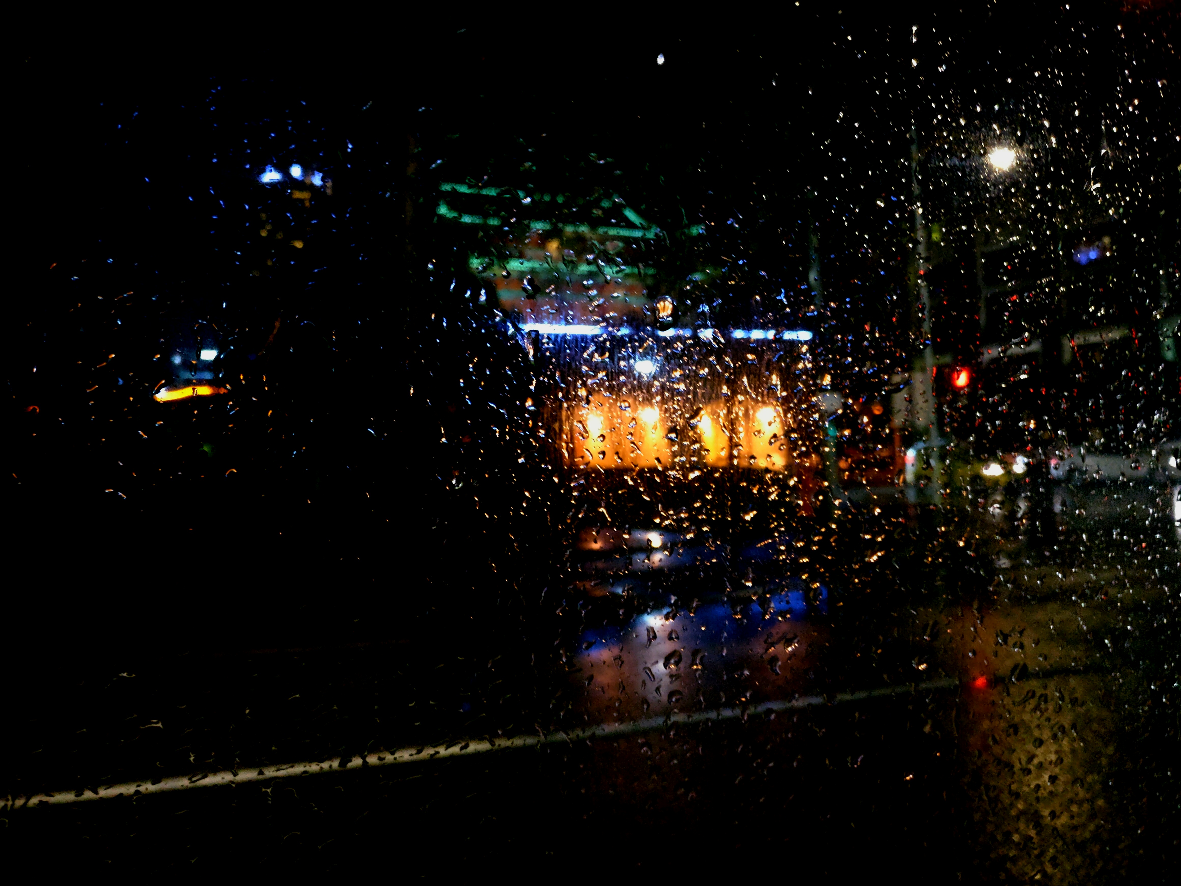 车窗外的雨夜-摄影天地-魅族社区
