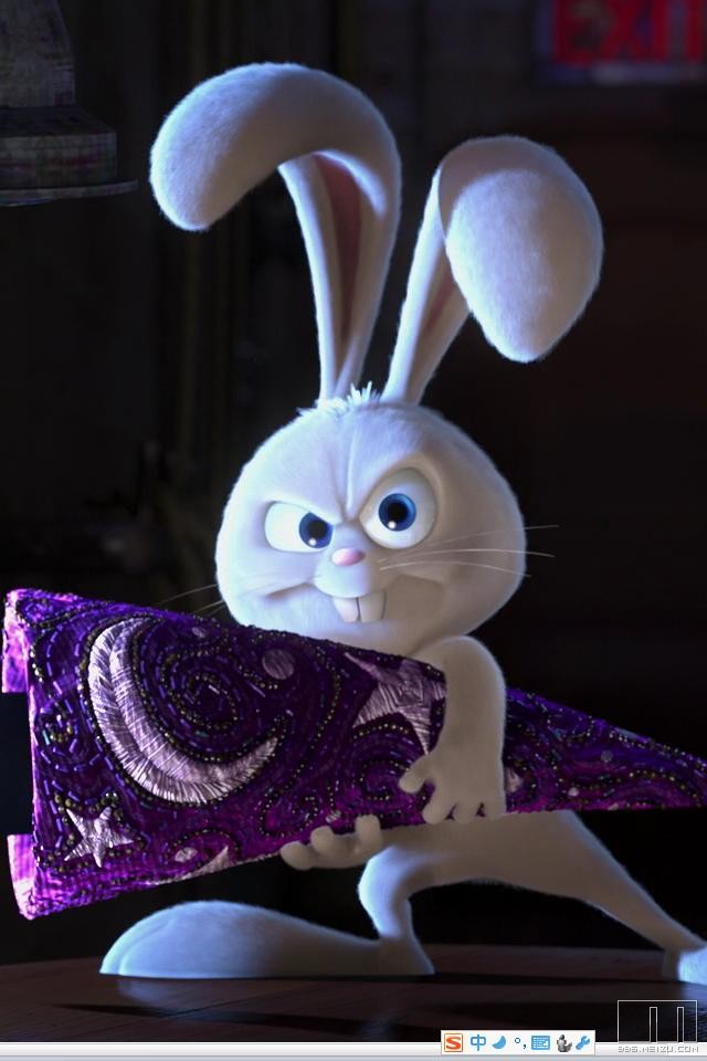 动画先锋 皮克斯(pixar)超级可爱的兔子,m8壁纸专用 制作精良 (已打包