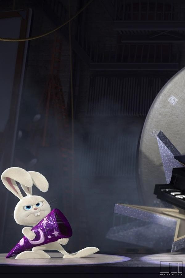 动画先锋 皮克斯(pixar)超级可爱的兔子,m8壁纸专用 制作精良 (已打包