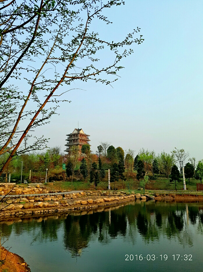 pro5之金华汤溪公园黄昏