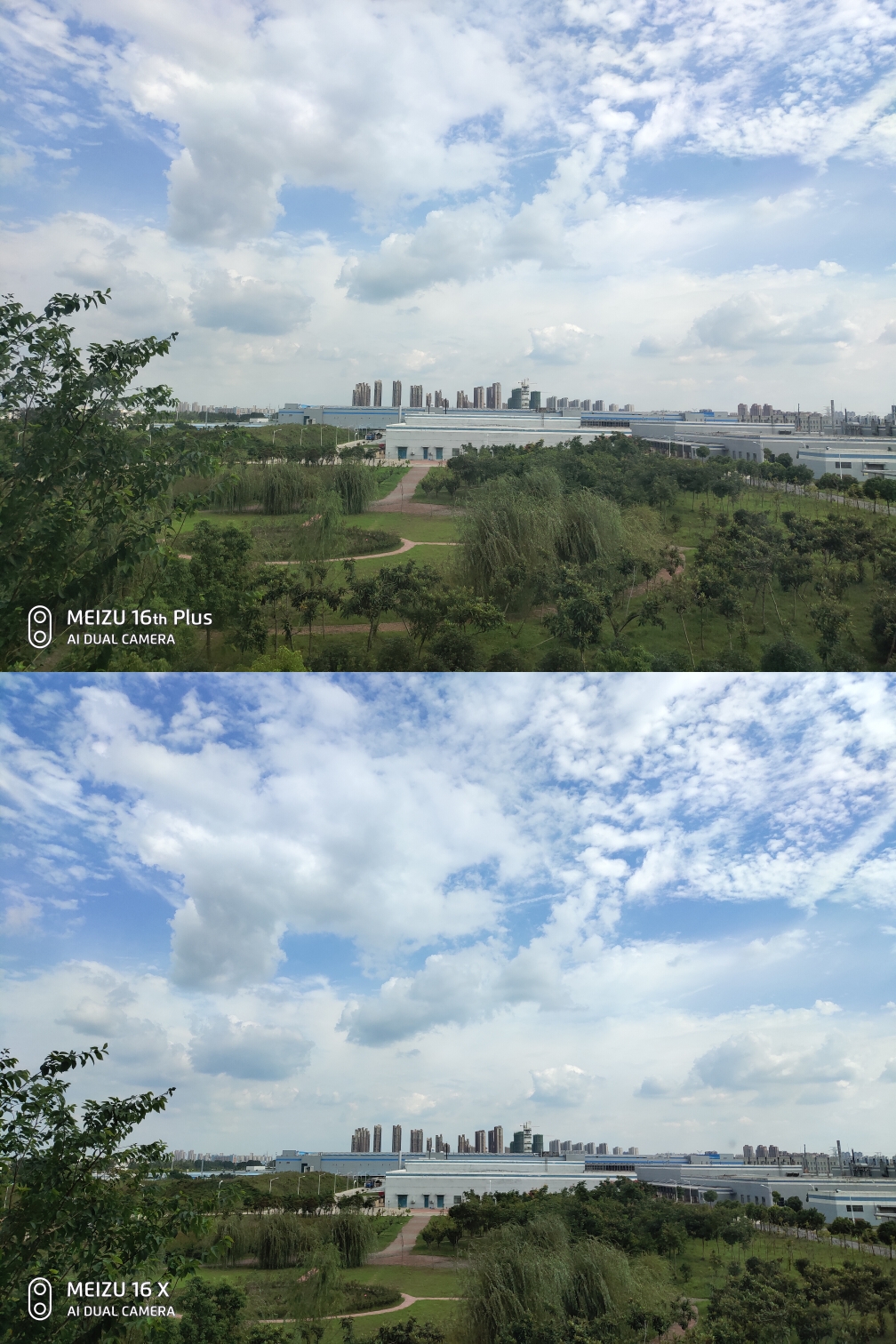 魅族16 x与魅族16th plus白天拍照对比-综合讨论-魅族社区