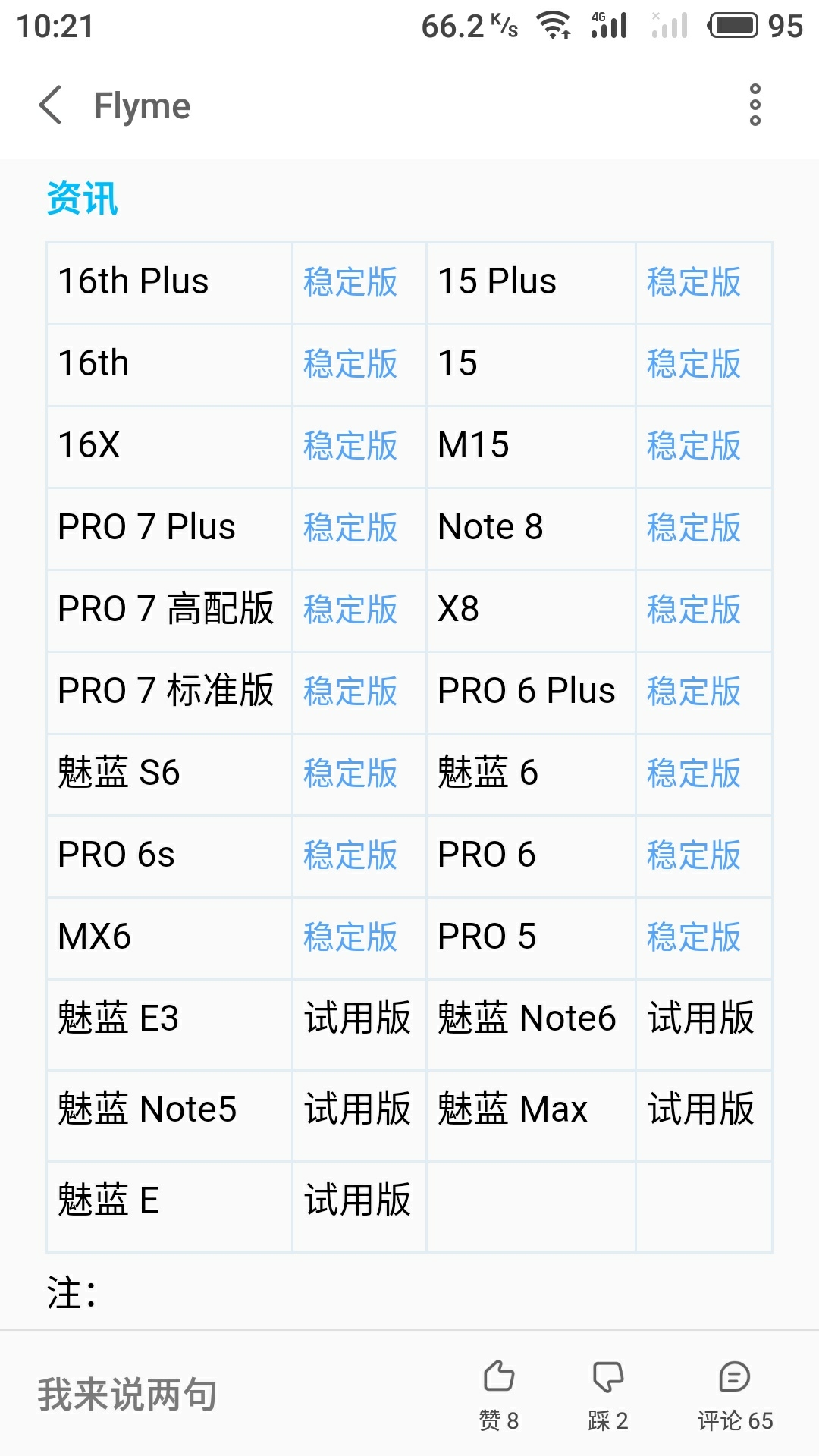 新春稳定版-魅蓝 note6-魅族社区