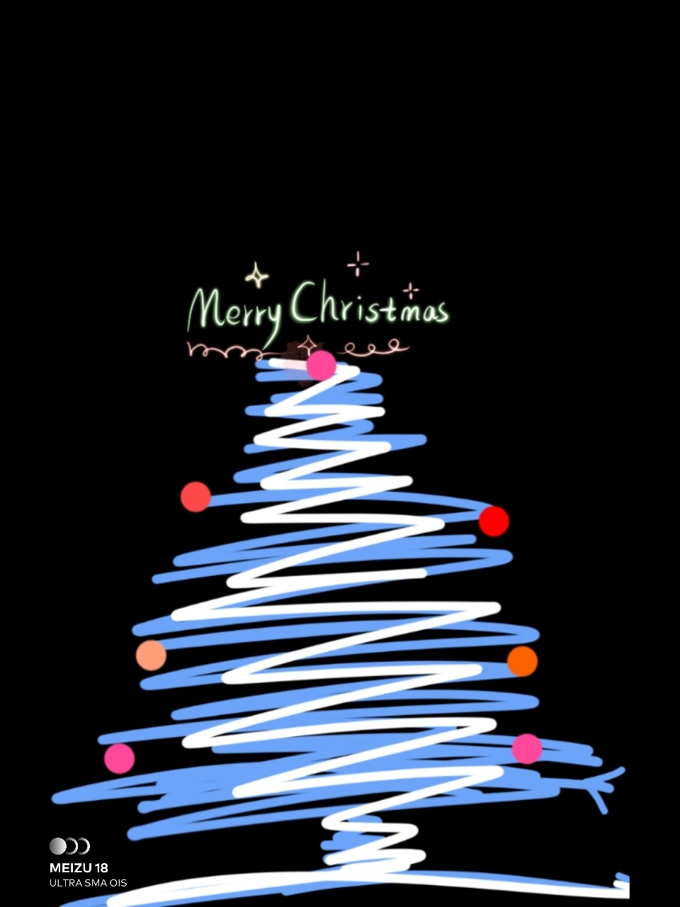 最简单的圣诞树（手绘）