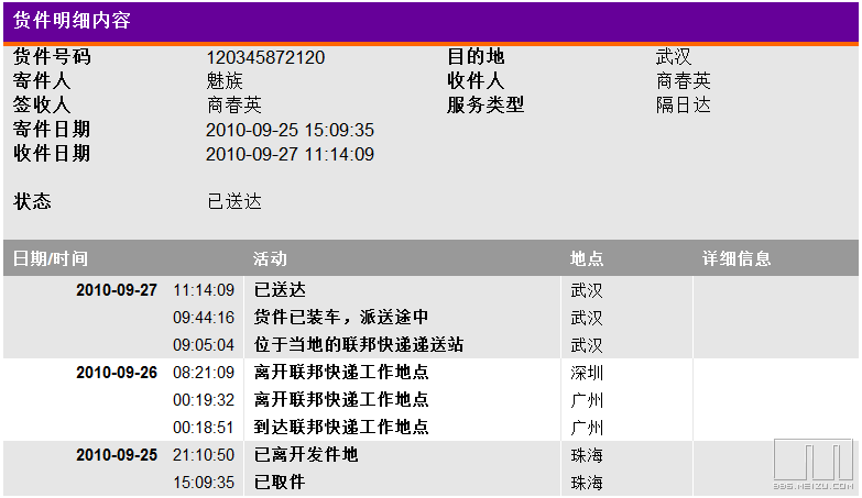 12位的快递单号是哪家的? 魅族返回的单号是个12位的.